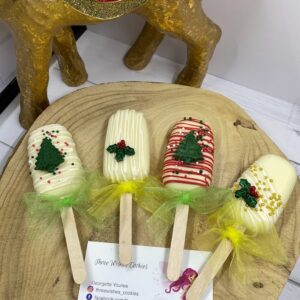 Christmas Cake Popsicles